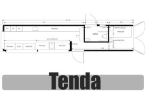 Moducontainer Tenda