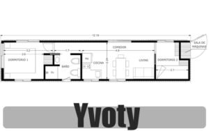 Moducontainer Yvoty